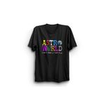 The Fame Unisex Siyah Travis Scott, Astroworld, Look Mom I Can Fly Tişört Siyah 4XL theNM7702