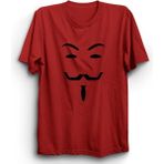 The Fame V For Vendetta V Film Kırmızı Kadın T-shirt