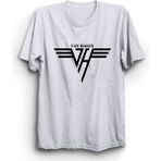 The Fame Van Halen, Classic Logo Rock Metal Grup Tişörtü - XS - Beyaz