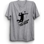 The Fame Voleybol Volleyball Cant Stop The Rise Gri Kadın T-shirt
