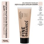 The Fine Organics Avustralya Nanesi Özlü Beyazlatıcı Aktif Karbon Diş Macunu, 75ml