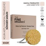 THE FINE ORGANICS Makyaj Temizleme Sabunu, Kojik Asit Içeren Leke Ve Kararma Karşıtı Makyaj Temizleyici Sabun
