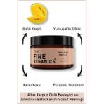 The Fine Organics Minyatür Altın Karpuz Özlü Arındırıcı Batık Karşıtı Vücut Peelingi 300 gr Yumuşak Etki