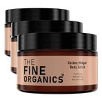THE FINE ORGANICS Minyatür Altın Karpuz Özlü Besleyici ve Arındırıcı Batık Karşıtı Vücut Peelingi (3 paketi)