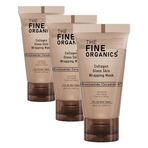 THE FINE ORGANICS Soyulabilir Kolajen Cam Cilt Maskesi, 1 Saat İçerisinde Etkili Niacinamide&Ceramide NP Kolajen Maske (3 paketi)