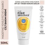 The Fine Organics SPF+50 Yüksek Korumalı Yoğun Leke Karşıtı Nemlendirici Güneş Kremi 50 ml