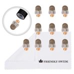 The Friendly Swede Ekstra Uzun Fiber Uçlu Stylus Kalem, Stylus İpuçları, Stylus Kalem İpuçları, İnce Uçlu Stylus Yedek İpuçları, Dokunmatik Ekran İpuçları - 10 Adet Stylus Kalem İpuçları için Stylus