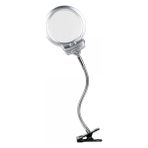 The Gencoo 2.5X130 mm 5X24 mm LED Aydınlatmalı Büyüteç,masa Üstü Metal Hortum MANDALLIMG15124C - Standart