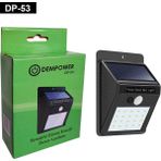 The Gencoo Sensörlü Güneş Enerjili LED Lamba