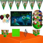 The Good Dinosaurs Afişli Lüx Dinozorlar Dino Doğum Günü Parti Süsleri Süsleme Seti - 16 KİŞİLİK