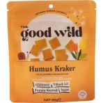 The Good Wild Humus Kraker | Glutensiz Vegan Atıştırmalık | Glutensiz Un | Filizlendirilmiş Nohut Unu | 55 Gr