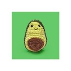 The Gookie Amigurumi Avokado Tığ Kiti, Amigurumi Örgü Seti, Tığ Işi Amigurumi Örgü Oyuncak Seti