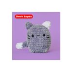 The Gookie Amigurumi Kedi Tığ Kiti, Amigurumi Örgü Seti, Tığ Işi Amigurumi Örgü Oyuncak Seti