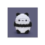 The Gookie Amigurumi Panda Tığ Kiti, Amigurumi Örgü Seti, Tığ Işi Amigurumi Örgü Oyuncak Seti