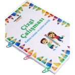 The Grade Activity The Grade 2-6 Yaş Yaz-Sil Çizgi Çalışması Eğlenceli ve Eğitici Set. Aktivite seti.(13 Sayfa-A4 Boyutunda)