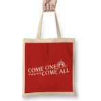 The Greatest Showman Come One Come All Big Top Bez Çanta Uzun Saplı - Açık Bej - 40 X 40