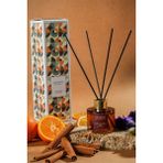 The Groove Woody Amber 100 ml Silindir Çubuklu Oda Kokusu Parfümü Kahve Chant Des Anges Cam Şişe - Kahverengi