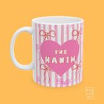 The Hanım Kupa – Mizahi Karı Koca Kupası, Eşe Hediye, Kadınlara Özel Porselen Kupa - Beyaz - 325 ml