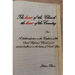 The heart of the Church – the heart of the Country Part 1: A faith perspective on the Confession of the Dutch Reformed Church and its spiritual influence on the history of South Africa