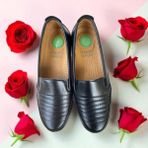 The Hope Shoes Kadın Topuk Dikenine Özel Ortopedik Günlük Anne Ayakkabısı - Siyah
