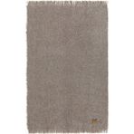 The House Of Lyria Madornale Mohair ve Yün Karışımlı Battaniye Gri - 200 x 145 cm