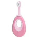 The Humble Co. Brush Baby Bebekler için Alıştırma Diş Fırçası - Pembe