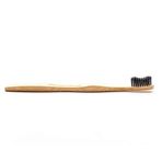 The Humble Co. Brush%100 Doğal Bambu Yetişkin için Diş Fırçası Soft - Siyah