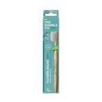 The Humble Co. Humble Brush Yetişkin Pro Bambu Diş Fırçası Yumuşak Soft Beyaz 0.01 İnceltilmiş Süper İnce Fırça Kılları ile Etkin Temizlik