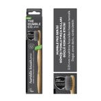 The Humble Co Pro Serisi Bambu Diş Fırçası, Süper İnce Gümüş İçerikli 0.01 mm inceltilmiş fırça kılları