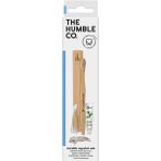 The Humble Co. Seyahat Seti Orta Sertlikte Diş Fırçası ve 4 Parça Kullanan Bambu Ürünler