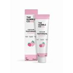 The Humble Co. Toothpaste Kids Strawberry 75 ML Çocuklar için Çilek Aromalı Doğal Diş Macunu 75 ML, Tatlı çilek aromalı diş macunu - nazik, güvenli ve etkili