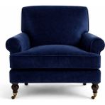 The Ivy Concept Store Regal Hıde Lacivert Tekli Berjer