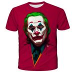 The Joker tişört, üniseks, 3D baskı, yaz, yuvarlak yaka, erkek, spor, boş zaman, kısa kollu, fitness, dış mekan tişörtü, 20, L