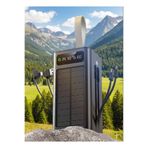 The Kaku Solar 50.000 Mah Güneş Enerjili Led Işıklı Powerbank Şarj Aleti 4x Usb Çıkış Çoklu Şarj Kablo