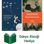 The Kitap Küçük Prens Gibi Nasıl Yaşarız? + Geometri + Dünya Klasiği Hediye - Hayır