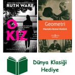 The Kitap O Kız - Herkes Ona Hayrandı, Ama Biri Ölmesini Istiyordu + Geometri + Dünya Klasiği Hediye - Hayır
