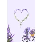 The Lavender Collection: Minimal Journal: Elegant 152-Page Lined Notebook with Subtle Corner Florals — Perfect for Women, Writers & Gift Giving