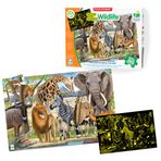 The Learning Journey TLJ115237 100 Parça Vahşi Yaşam Fosforlu Yer Puzzle