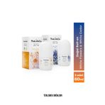 The LifeCo %100 Doğal Roll-on Deodorant White Cedar Man 60 ml – Roll-on White Flowers Woman 60 ml