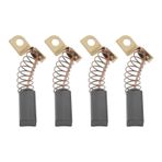 The Lord of the Tools 4 adet zımpara makinesi karbon fırçası 12,2 x 6,3 x 6,3 mm Flex WS 702 VE WS702VEA BRL+P720 WSE500 ile uyumlu, bakır yaylı