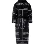 The Lucid Lab Basketbol Sahası Bornoz - Standart - Renkli