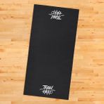 The Lucid Lab Train Hard V2 / Siyah - Beyaz Spor Havlusu - 45 x 90 cm - Renkli