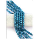THE MAGIC OF HEALING (4290) Apatit 8mm Doğal Taş Dize AA Kalite yeşil Tek Ebat