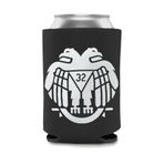 The Masonic Exchange 32. Kartal Can Koozie (Siyah)