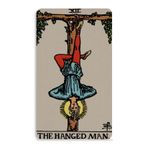 The Masonic Exchange Asılan Adam Tarot Çıkartması - [3,25" x 5,5"]