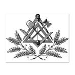 The Masonic Exchange Çalışma Araçları Kartpostal