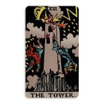 The Masonic Exchange Kule Tarot Çıkartması - [3,25" x 5,5"]