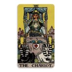 The Masonic Exchange Savaş Arabası Tarot Çıkartması - [3,25" x 5,5"]