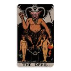 The Masonic Exchange Şeytan Tarot Çıkartması - [3,25" x 5,5"]