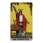 The Masonic Exchange Sihirbaz Tarot Çıkartması - [3,25" x 5,5"]